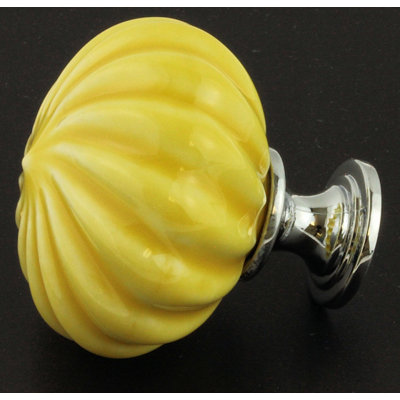 (5 Pack) 1-3/4 inch Swirl Design Knob