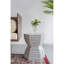 Table de bout hexagonale, table d'appoint d'appoint