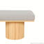 Banc en tissu Christakis Boucle
