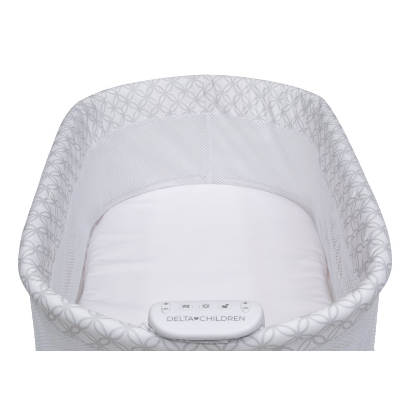 Sweet Dreams Bassinet with Bedding, Gray