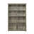 47"W Bookcase Shelf With Cabinet Doors