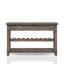 Console avec rangement pour bouteilles de vin et tiroirs de rangement