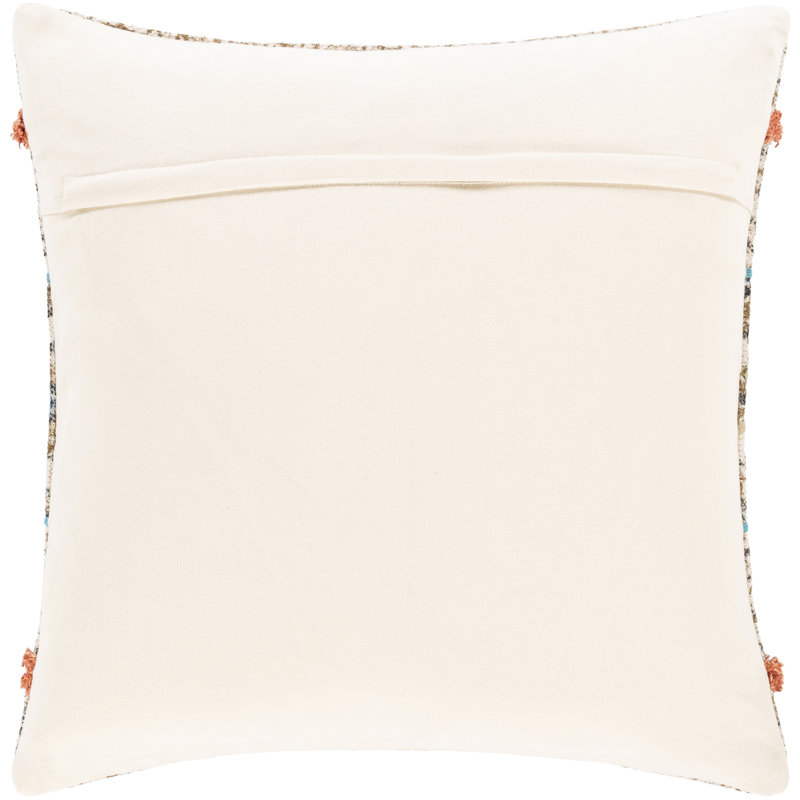 Housse de coussin en coton Ann, H 22 po x l 22 po