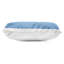 Humpback Whale Underwater Outdoor Printed Pillow design by David Stribbling