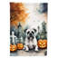 Boxer Spooky Halloween House Flag