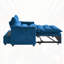 Lit escamotable 3 en 1 multifonctionnel en velours-383067229