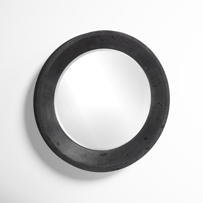 Carey 40" Round Accent Mirror
