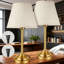 Ensemble de 2 lampes de chevet à DEL à contrôle tactile avec ampoules incluses pour table de chevet et salon