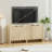Mid-century Modern Fluted Sideboard With Scalloped Bottom, 4-door Accent Cabinet With Adjustable Shelves For Living Room, Dining Room-1485760343