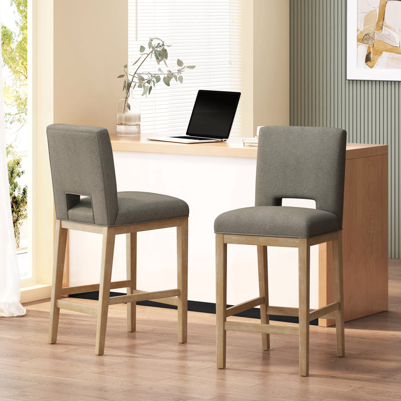 2Pcs Bar Stools Dining Barstool Chairs