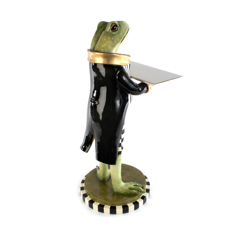 Fergal the Frog Butler Figurine/Sculpture