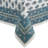 Tropez Block Print Geometric Stain & Water Resistant Polyester Rectangle Tablecloth-295493996