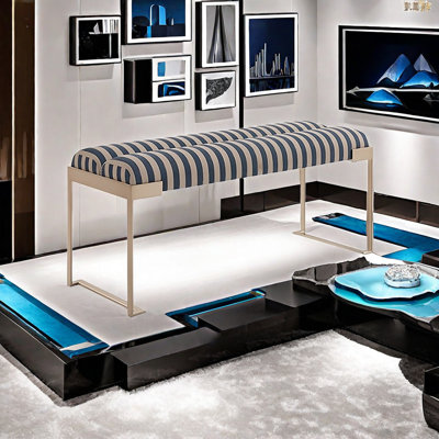 Fabric Upholstered Bench
