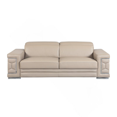 Top Grain Italian Leather Sofa