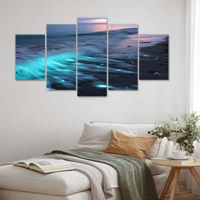 Rutkowski - Beach & Ocean Wall Art Decor Set 5 Piece