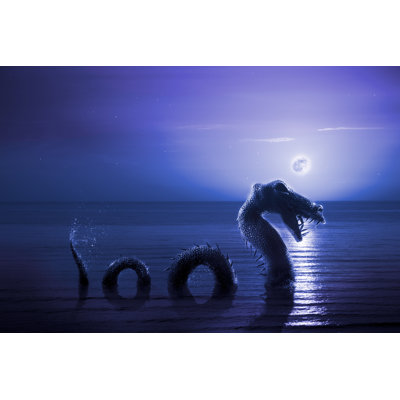 " Monster Emerging From Water "