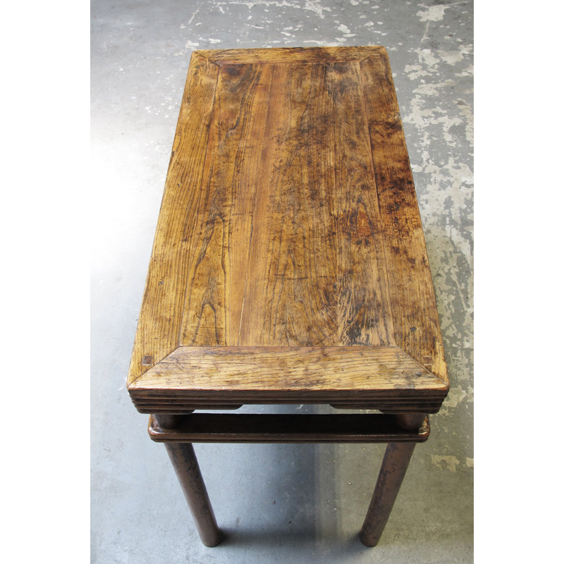 19th Century Chinese Elm Console Table