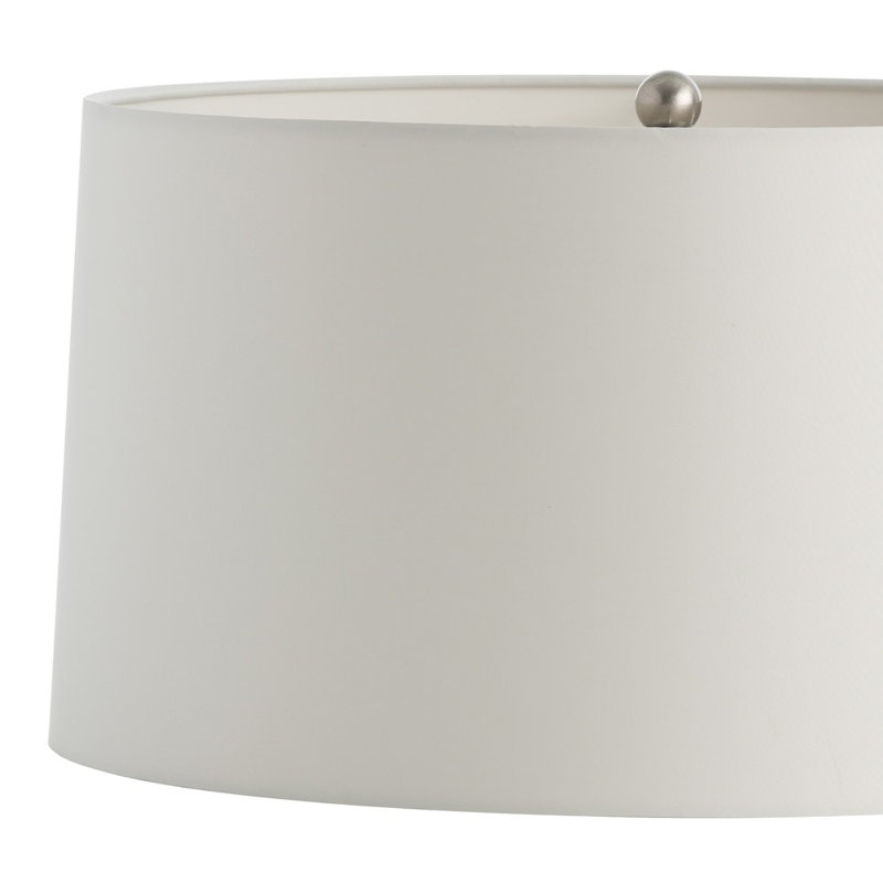 Narsi Table Lamp, Antiqued Aluminum  , 100 W