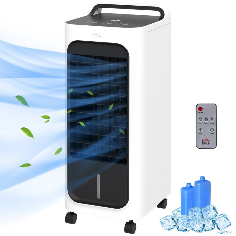 Refroidisseur d'air évaporatif 26-en-1 avec refroidisseur d'air 3-en-1 avec refroidisseur d'air à 90 ° et refroidisseur d'air portatif pour la chambre à coucher
