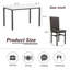 4 - Person Four Leg Dining Set-369636127-386350272