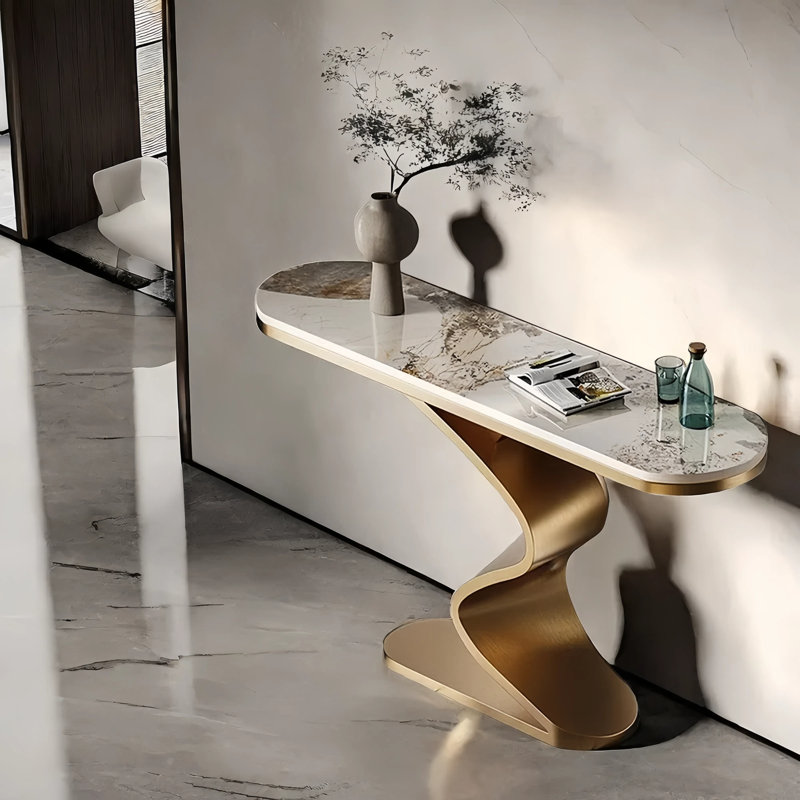 Guillame, Champagne Gold, 33.5" H x  39.4" W x 13.8" D