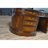 Oval Solid Wood Base Writing Desk-2117879794