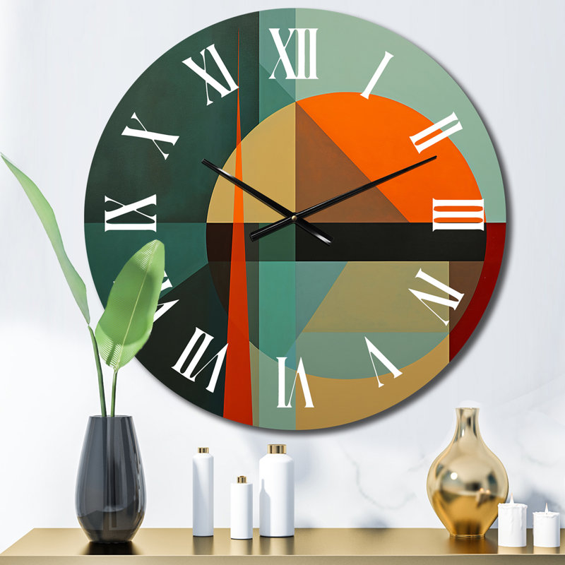 Horloge murale Odyssey Midcentury, Petit