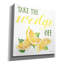 «Lemon Squeeze C» par Jean Plout, art mural sur toile, 26 po x 26 po-110195503