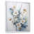 Cadre flottant blanc