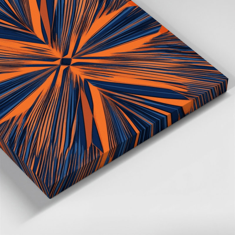 Op Art 56 Grey Canvas Wall Art, 12" H x 12" W