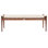 Kenan Genuine Leather Bench
