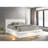 Wood Queen LED Panel Bed-661836861-661836863