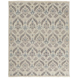 Beall Wool Oriental Area Rug in Ivory