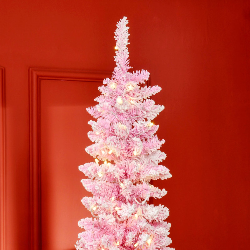 Arbre de Noël artificiel avec base en acier robuste, 1000 branches, 7.1'