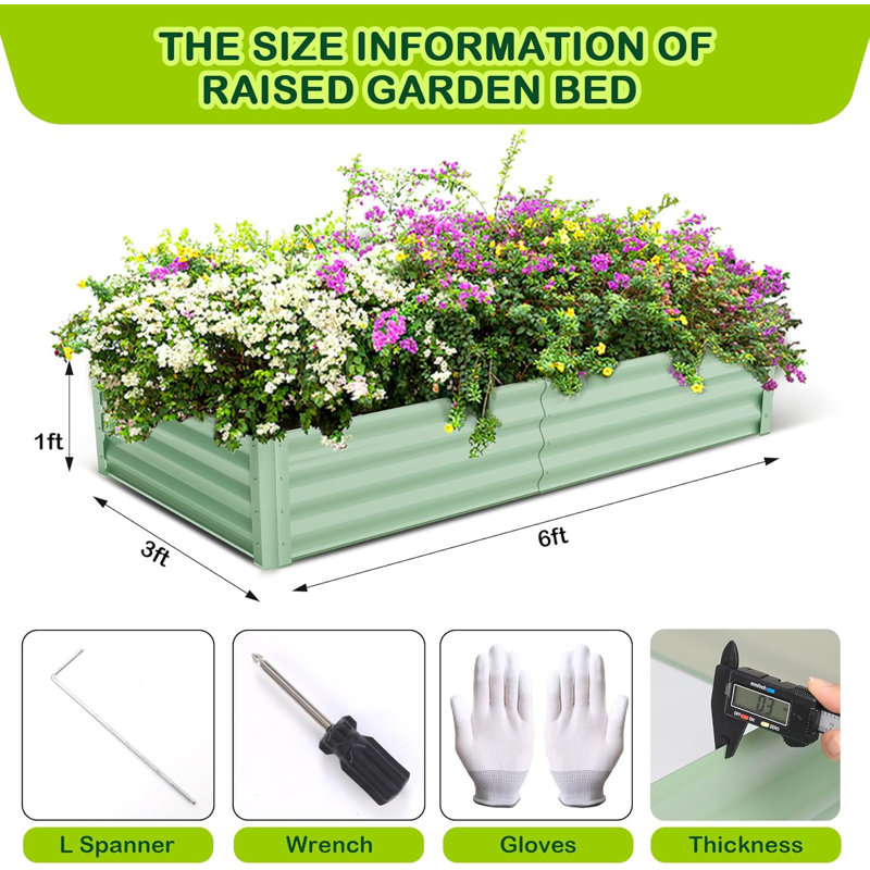 Metal Raised Garden Bed