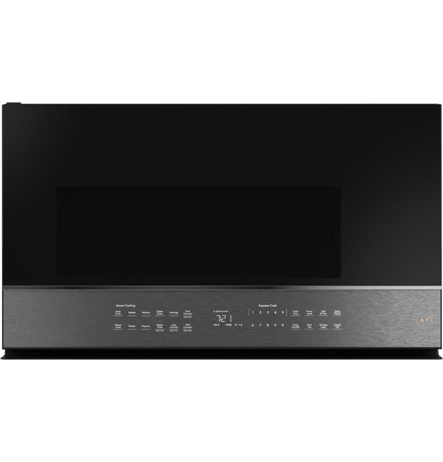 Café 30" 2.1 cu ft. 1050 - Watt Smart External Over-The-Range Microwave with Sensor Cooking