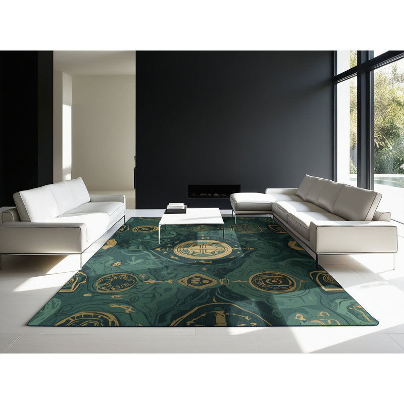Hyrule Horizon Rug, Round 8'