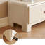 Meuble télé en bois massif Meuble en bois de bouleau Conception durable et élégante Meuble audio-vidéo Stable