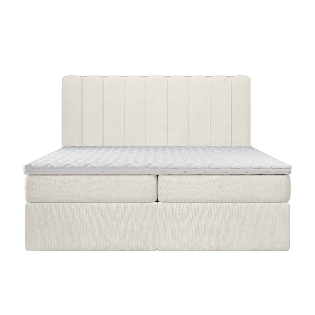 Boxspringbett Callini mit Topper und Bettkasten