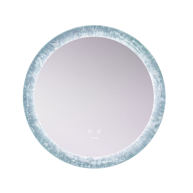 Frysta Round Wall Mirror, 24" x 24"