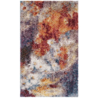 Tapis abstrait Delma Performance