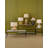 Agora White Travertine Cocktail Table
