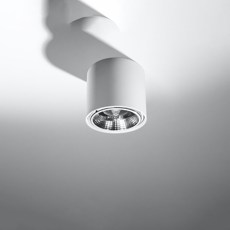 Scotty Flush Mount, White