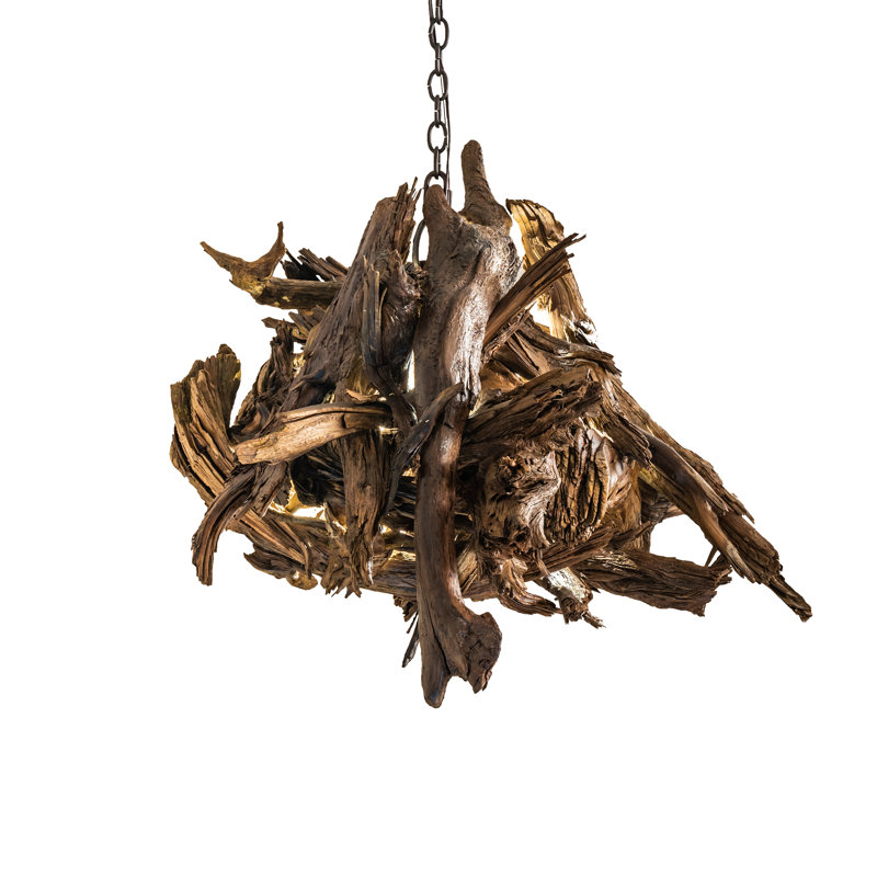 Rustic Lodge 4 - Light Chandelier