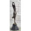 Art déco bronze gracieuse ballerine Cinquième pose Ballet Belly Dancer Girl Sculpture Statue