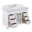 Ensemble de meuble-lavabo simple 48 po Ensa-1704190138-1704190148