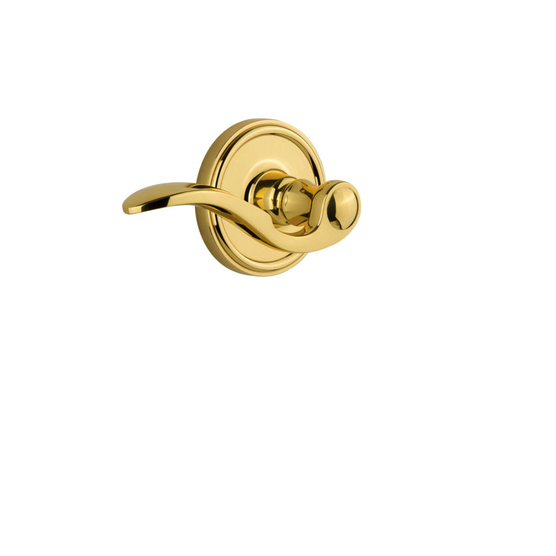 Grandeur Georgetown Rosette Double Dummy with Bellagio Lever, Lifetime Brass
