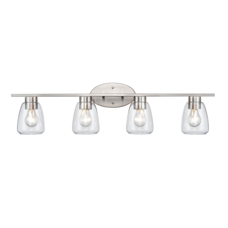 Éclairage pour meuble-lavabo en nickel brossé à intensité variable Algy, 4