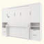 Lit escamotable Murphy avec placard, tiroirs et tablettes-1405848862-1405848863