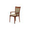 Fauteuil rembourré en bois massif Morgan-22354539-22557525